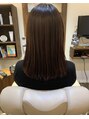 プリヤ(priya) オーガニックカラーは頭皮や髪に優しくツヤが出ます(^_^)