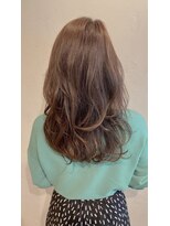 ヘアスペース リズム グリーン(Hair space Rizm green)&nbsp;シークレットハイライト×グレーカラー
