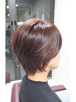 セグエサロン (SEGUE THE SALON) ショートボブ　レッドブラウン
