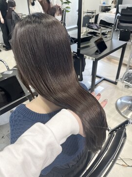 アルテ(ARTE) 【ARTE表参道/青山】モテ髪ミディアム×ブリーチなし透明