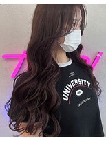 ミミヘアーガーデン(mimi hair garden)&nbsp;韓国スタイル/オルチャン/レイヤーカット/コテ巻き仕上げ