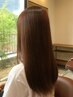 【とぅる髪&艶髪の最高峰メニュー♪】カット+髪質改善メテオカラーTR  ¥14850