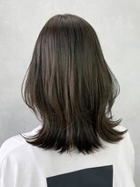 アイティーバイアルバム 北千住店(IT by ALBUM)&nbsp;外ハネミディアムレイヤー_マチルダボブピンクベージュ_ba463332