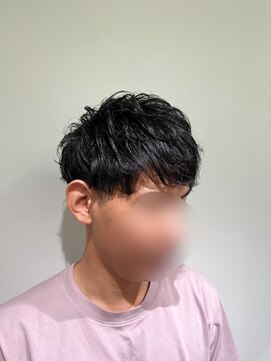 リバティシェアバーバー 銀座2nd(LIBERTY SHARE BARBER) ツーブロマッシュスタイル