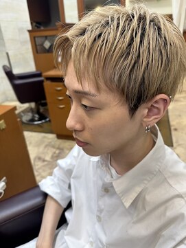 ピュア ポイント 和光店(PURE POINT) スパイキーショート/ハイトーン/ブリーチ