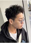 スパイキーパーマ
