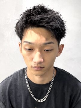 フィフスパーク(fifth PARK) 渋谷刈り上げスパイキーショートツイストスパイラルパーマ