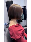 あご下2cm 平行ボブ【梅田】