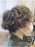 波巻パーマ×重ためマッシュ【TELA HAIR つくば研究学園】