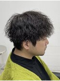 【ツイストスパイラル】【メンズパーマ】