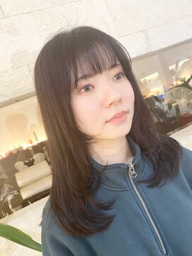 プレフェレプレフェ(prefere prefe) 暗髪×韓国風フェイスレイヤー