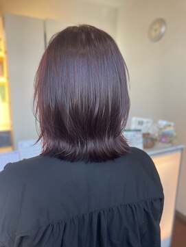 セルボーン イルミナカラー/ベリーピンク/レイヤーボブ