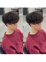 ブライト(BRIGHT)&nbsp;マッシュ波巻きスパイラルパーマ