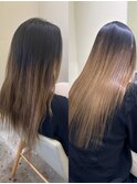 髪質改善トリートメント/ブリーチ毛
