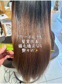 ブリーチ毛でも叶うツヤ髪！髪質改善縮毛矯正｜武蔵境店