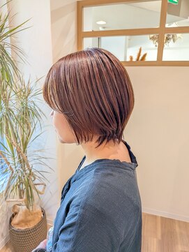 ビズヘアー マシェリ(bisou hair macherie) ショートボブ