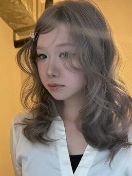 ラキング ギンザ トウキョウ(LAKING GINZA) くびれヘア/アプリコットオレンジ/夏/ハイライトカラー[銀座駅]