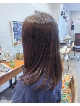 ミーノ(mｉｅｎｏ) ノンジアミンカラー/艶髪セミロング