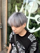 ドォート(Dote hair make)&nbsp;【hidecolors】ホワイトシルバー　メンズ