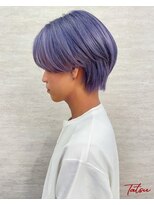 ネウィ 大分中央町店(newi)&nbsp;透明感ラベンダーカラー×マッシュショート