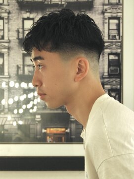 ボコカ(bococa) [kantamal]メンズスパイキーショートテーパーフェード