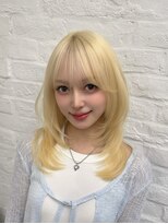 アマトウキョウ 表参道(AMA TOKYO)&nbsp;レイヤーカット 韓国ヘア 顔周りカット高島大登