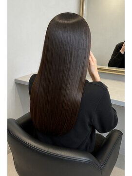 アトリア 横浜(Atria) 黒髪ロングストレート/髪質改善/艶髪ストレート