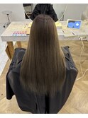 ブリーチ卒業馴染ませ艶カラー
