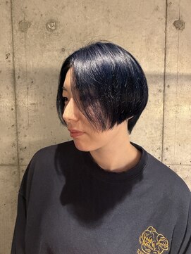 ロンドフルール 大宮東口(Lond fleur) ミニウルフレイヤーカット顔周りカット前髪カット韓国ボブ/大宮