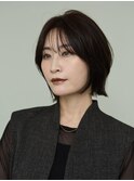 大人レイヤーボブ/20代30代40代50代/岡野亘希