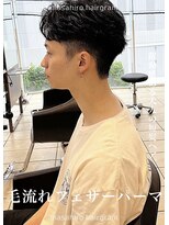 テラス(Terrace by Relato)&nbsp;毛流れフェザールーズジェントルショートパーマ赤羽メンズパーマ