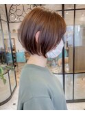 顔周りカット/イメチェン/ショートボブ20代30代40代50代川崎34