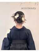カチ盛りヘア