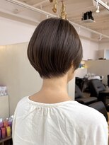 シーバイラヴィズム けやき通り2号店(Sea by LUVISM)&nbsp;ショート/ショートボブ/マッシュショート/ブラウンカラー