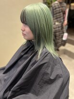ヘアーザラブズラフズ オーガニカ 北九州(HAIR THE LOVES LAUGHS ORGANICA) グリーン