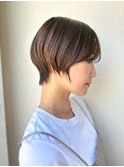 丸みくびれショート/似合わせカット/ブリーチなし小顔p戸田公園