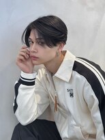 ネーム バイ グロー 大宮(NE:M by GLROW)&nbsp;men's/メンズ/リバースセンターパート/ニュアンスパーマ/大宮