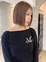 ローレン(LOREN)&nbsp;透明感髪質改善ベージュダブルカラーミルクティーグレージュ