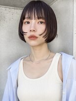 ミンクス 青山店(MINX) 【MINX土屋】ミニボブ×顔まわりレイヤー