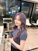 リシェイルノイ(RICHAIR.NEU)&nbsp;色落ちも可愛いラベンダーカラー