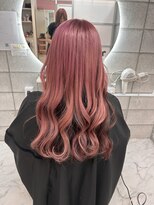 ビンナ(BINNA)&nbsp;ピンクベージュのアンブレラカラー