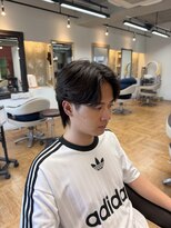 グート ヘアーメイク(gut HAIR MAKE)&nbsp;メンズ ニュアンスパーマ 毛流れパーマ 強め