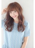 人気の秘密は、、、☆ワイドな前髪＋ナチュラルカール☆