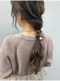 カジュアルアレンジ/ローポニー/大人可愛い/ふわふわ◎