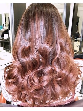 トゥエンティ(twenty) ピンク系バレイヤージュ