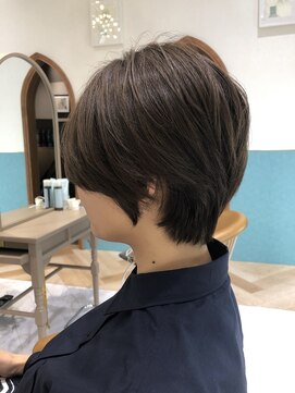 ロンド レグリーズ 立川(Lond leglise) マニッシュショート/簡単スタイリング/似合わせカット〈深味〉