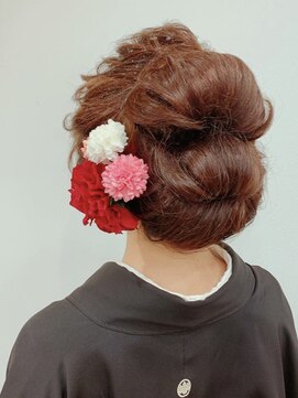 ディーカラー D-COLOR 和髪アレンジヘア