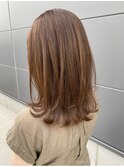 アッシュなベージュカラーmaribyiijima