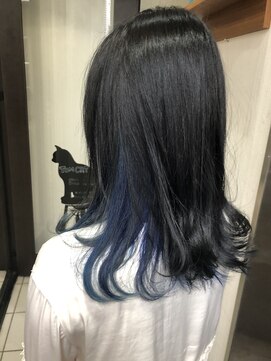 トムキャット(TOM CAT) ダークグレーインナーブルー