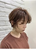 大人かわいいマニッシュショート